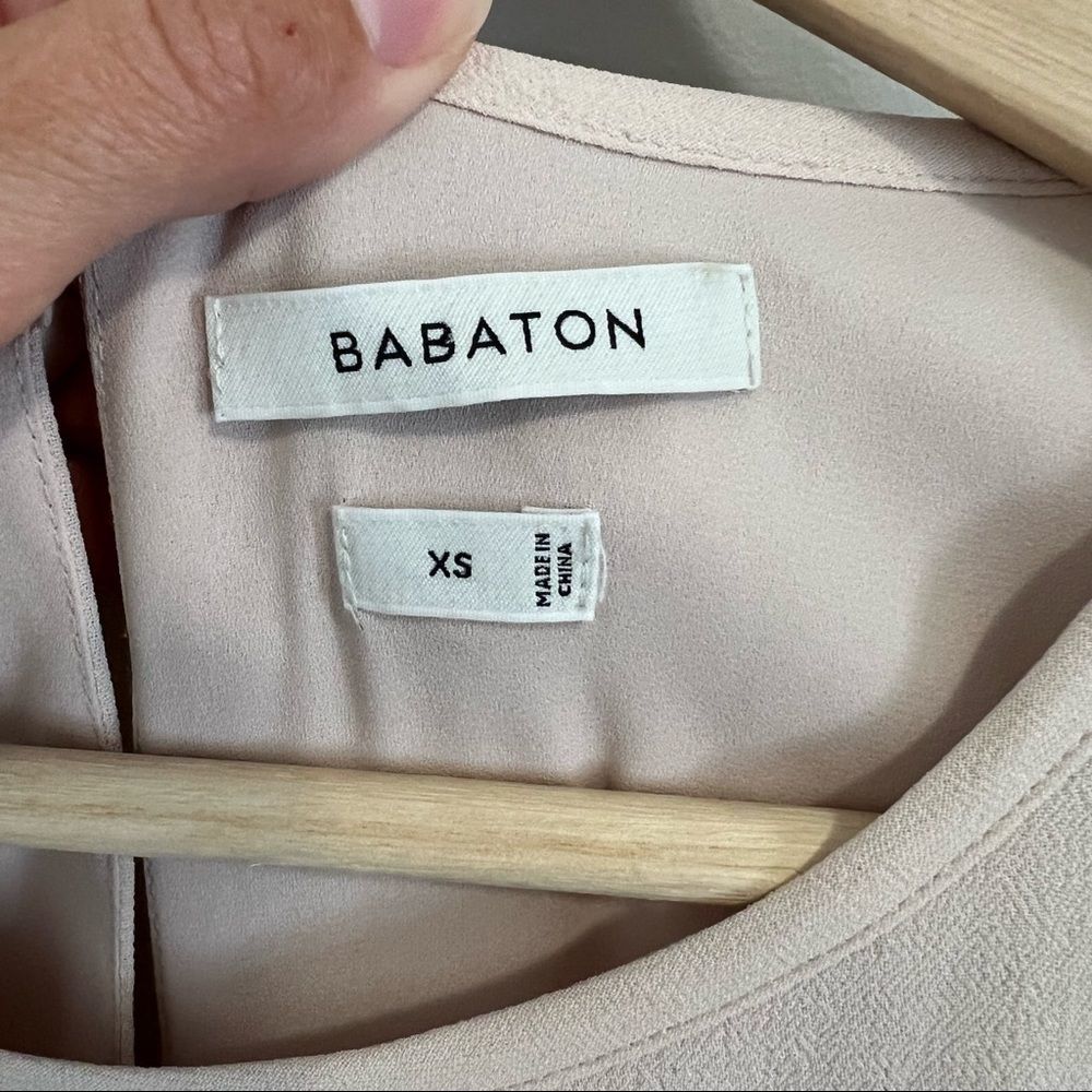Aritzia Babaton Keagan Romper  Cream - Picture 12 of 15